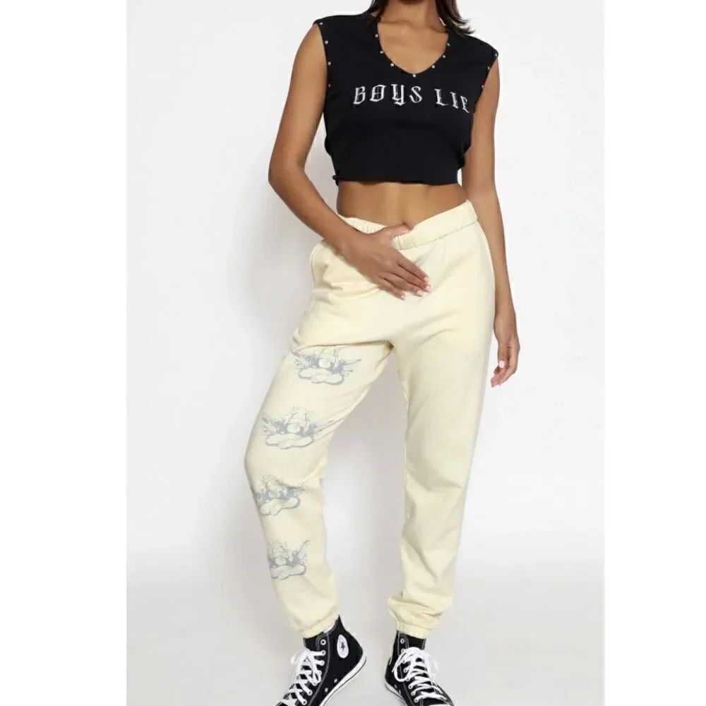 NEW Boys Lie Deserted Jogger SweatpantsāSandāWomenāsāXS